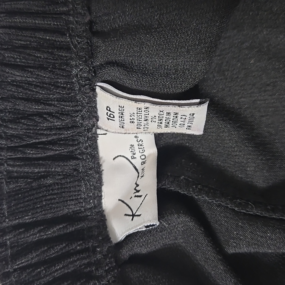 Black kim Roger's pants